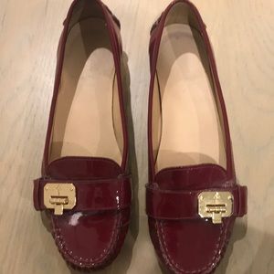 Lightly worn loafers